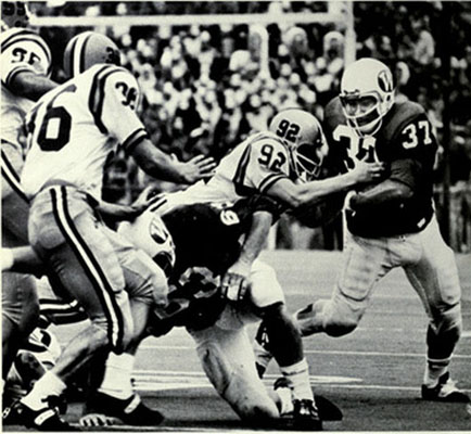 1971 LSU-Wisconsin Action